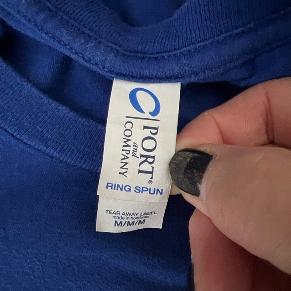 Detroit Pistons x Eminem Slim Shady Marshall Mathers T-Shirt Medium Blue #8 - Picture 5 of 5